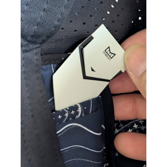 Melin Coronado Hydro Beam Collection Snapback Classic Blue Hat Golf Cap NWOT - Picture 11 of 11